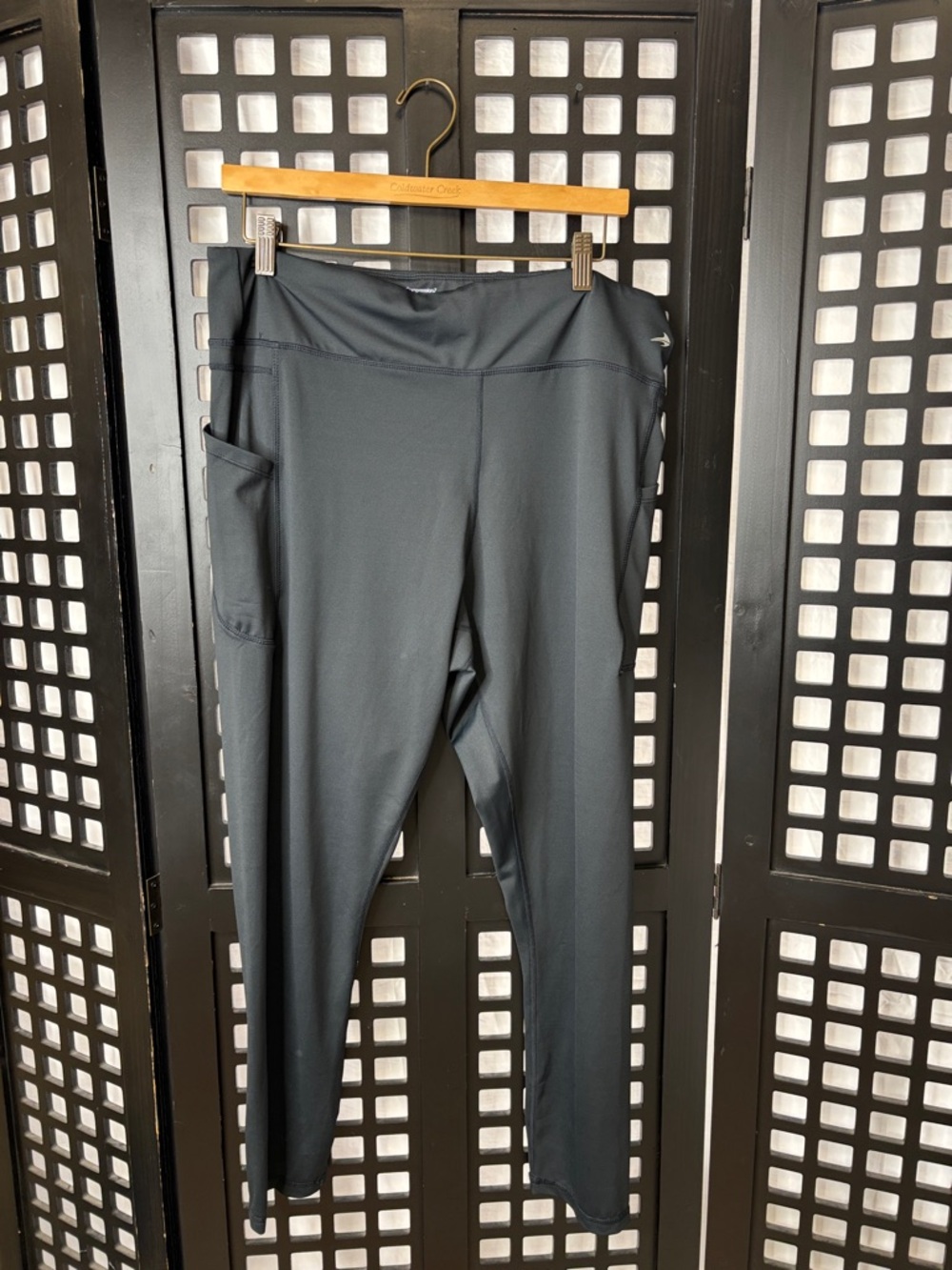 🖤 Compression Z 5XL High-Rise Athletic Leggings Pocket Stretch 🖤